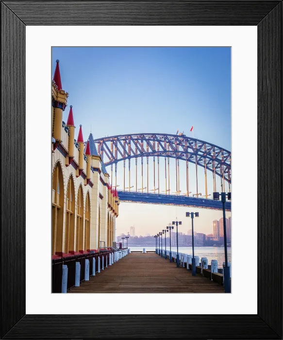 Framed Print : Sydney Harbour dawn