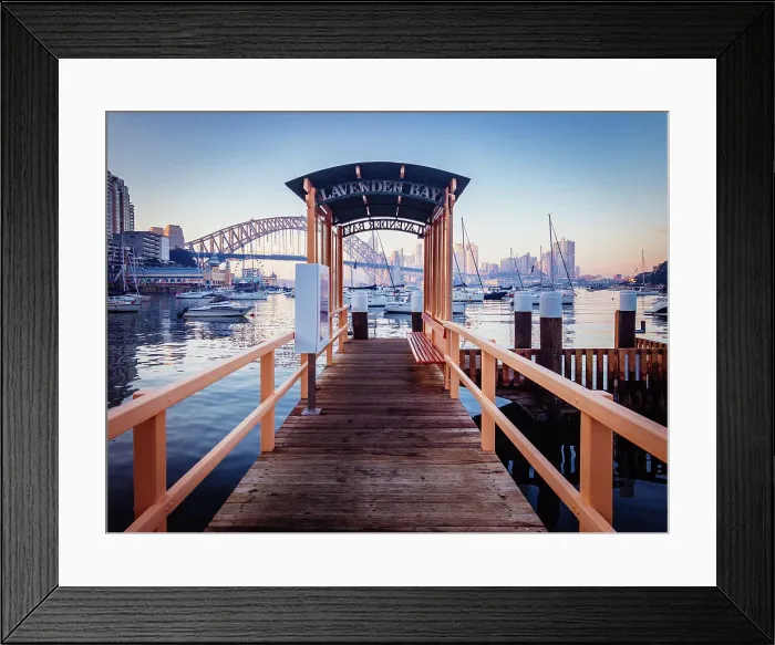 Framed Print : Sydney Harbour dawn