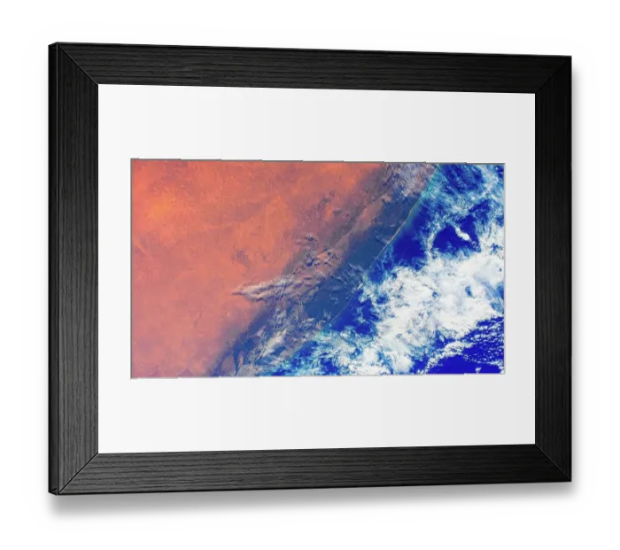 Framed Print : Coastal Feature Australia Framed Print : Coastal Feature Australia