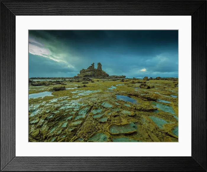 Framed Print : Eagle's nest along the Bunurong Bass Coastline, South Gippsland, Victoria, Australia