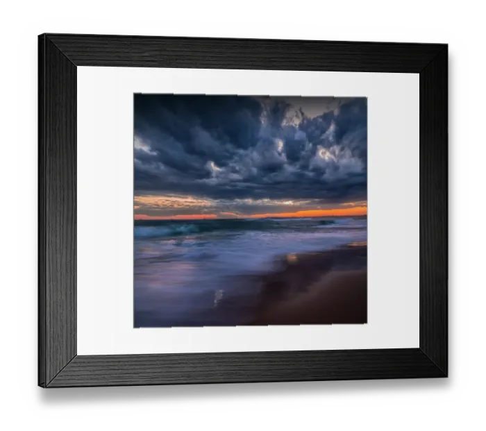 Framed Print : Dramatic clouds sweep over the Bunurong Bass Coastline, South Gippsland, Victoria, Australia Framed Print : Dramatic clouds sweep over the Bunurong Bass Coastline, South Gippsland, Victoria, Australia