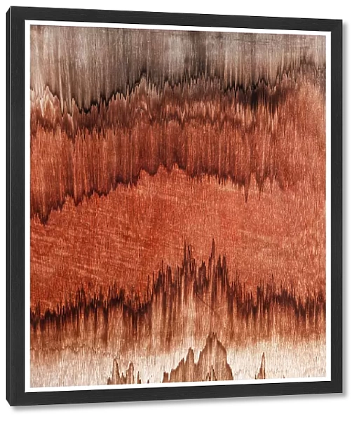 Macro shot showing stained wood, Wyndham, Western Australia, Australia