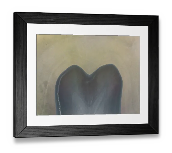 Framed Print : Minimal drone shot showing standing water on a flood plain, Wyndham, Western Australia, Australia