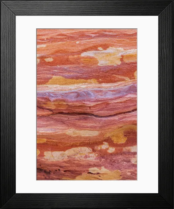 Framed Print : Close up photograph showing a majestic rock formation on Cable Beach, Broome, Western Australia, Australia