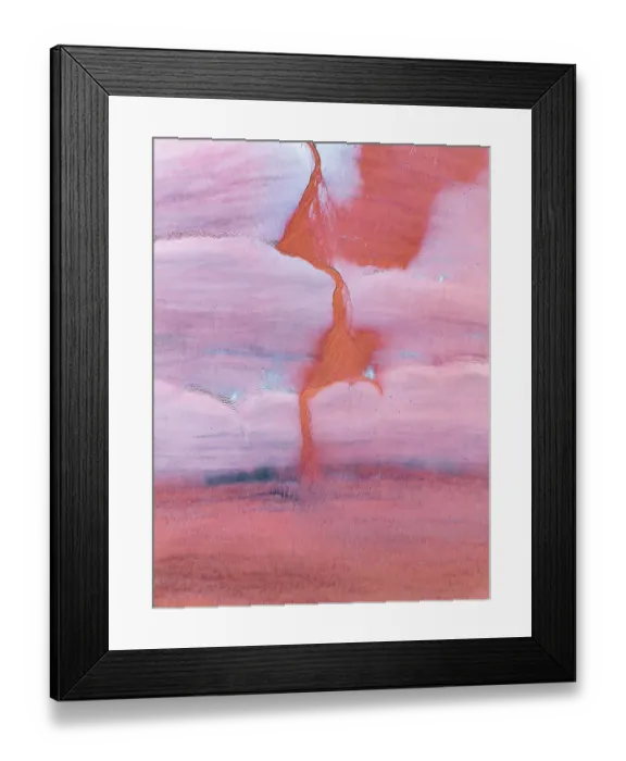 Framed Print : Abstract drone photo on Simpson Beach, Broome, Western Australia, Australia