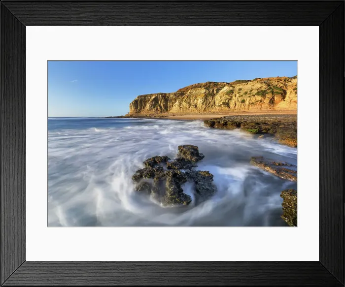 Framed Print : Blanche Point at Maslin Beach, Fleurieu Peninsula, Adelaide, South Australia