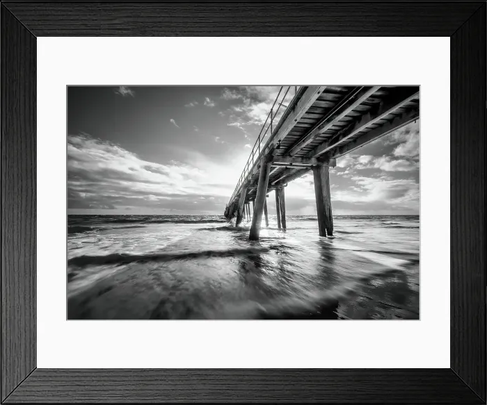 Framed Print : Port Noarlunga Jetty, Onkaparinga, Adelaide, South Australia Framed Print : Port Noarlunga Jetty, Onkaparinga, Adelaide, South Australia
