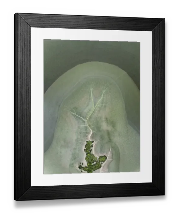 Framed Print : Tributaries from the King River shot from above, Wyndham, Western Australia, Australia Framed Print : Tributaries from the King River shot from above, Wyndham, Western Australia, Australia