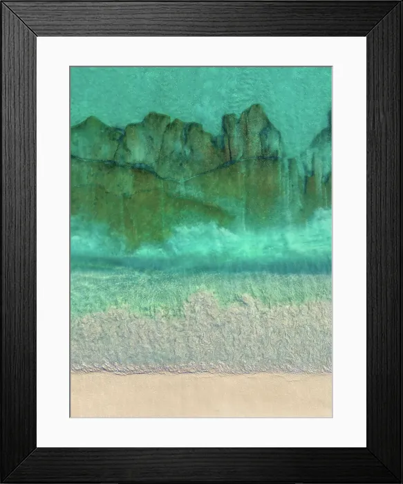Framed Print : Rock formation under the Ocean close to Swanbourne Beach seen from a drone point of view, Perth, Western Australia, Australia Framed Print : Rock formation under the Ocean close to Swanbourne Beach seen from a drone point of view, Perth, Western Australia, Australia