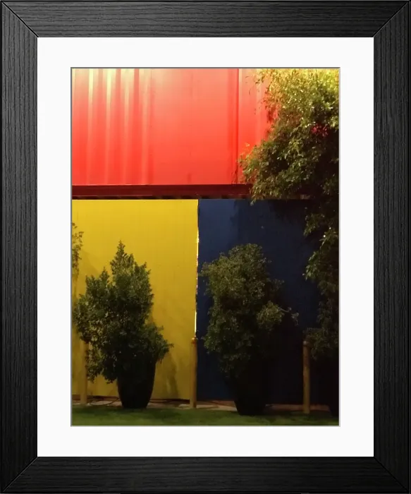 Framed Print : coloured shipping containers Framed Print : coloured shipping containers