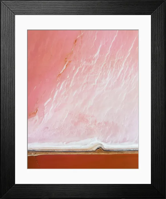 Framed Print : Hutt Lagoon