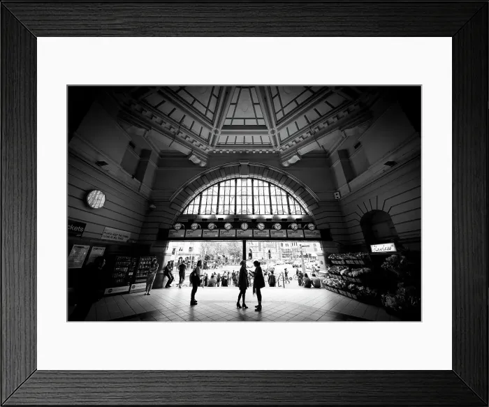 Framed Print : Flinders Station