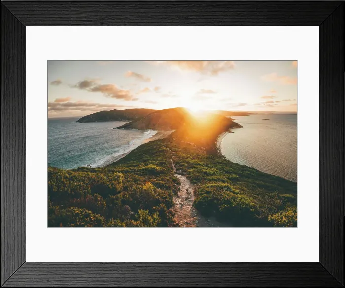 Framed Print : Bald head trek Albany Framed Print : Bald head trek Albany