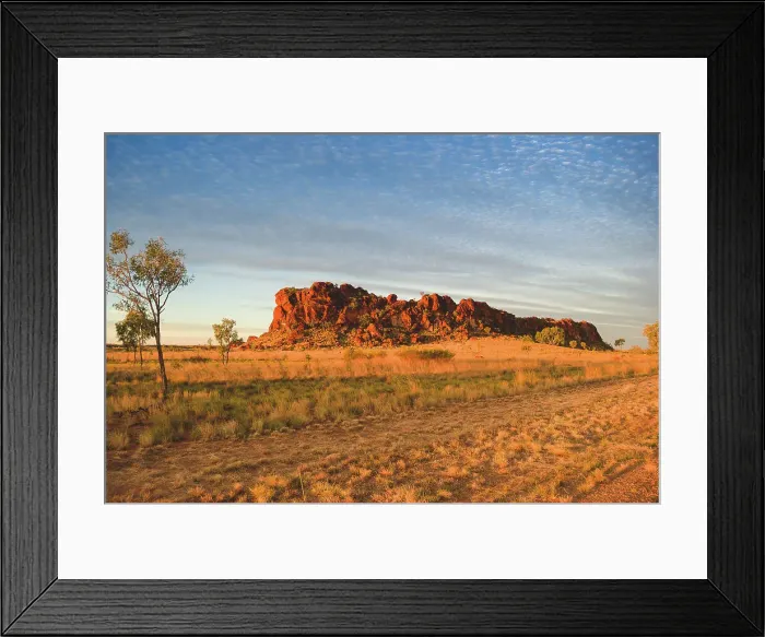 Framed Print : Kimberley hill landscape