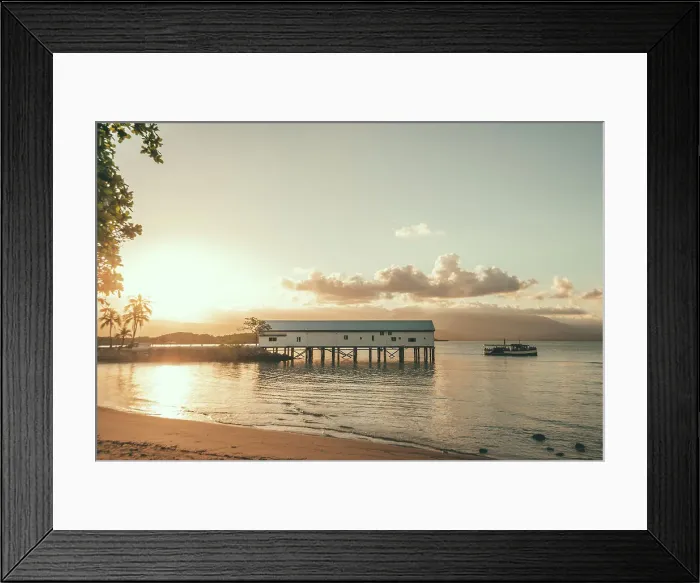 Framed Print : port douglas sunset harbour Framed Print : port douglas sunset harbour