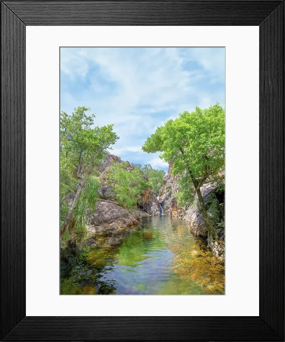 Framed Print : Moline Rockhole, Northern Territory, Australia