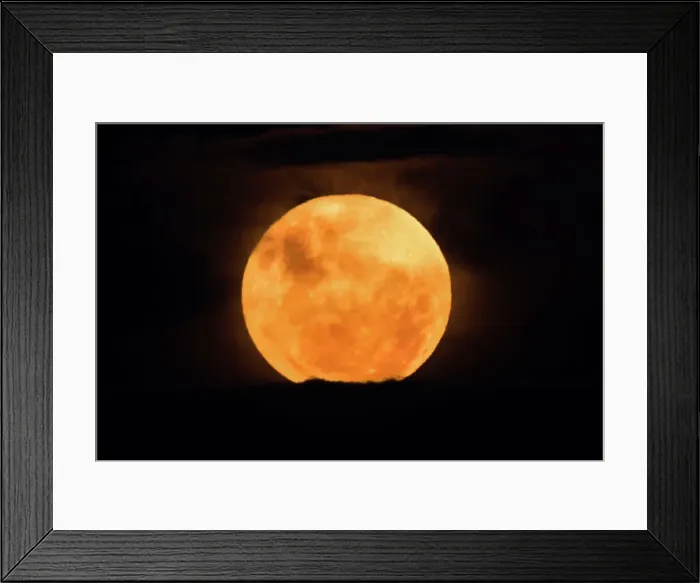 Framed Print : fuul Moon rising Framed Print : fuul Moon rising