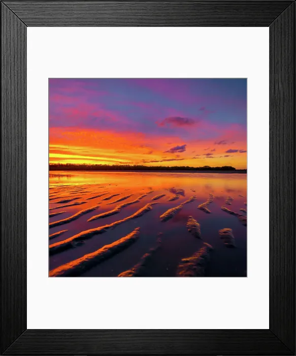 Framed Print : Sand Lines Framed Print : Sand Lines