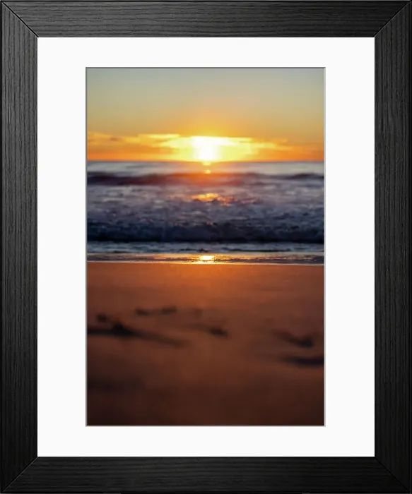 Framed Print : beach vibe