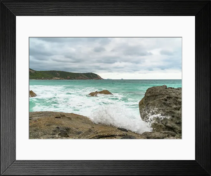 Framed Print : A view of Squeaky Beach | Wilson's Promontory National Park | Victoria | Australia Framed Print : A view of Squeaky Beach | Wilson's Promontory National Park | Victoria | Australia