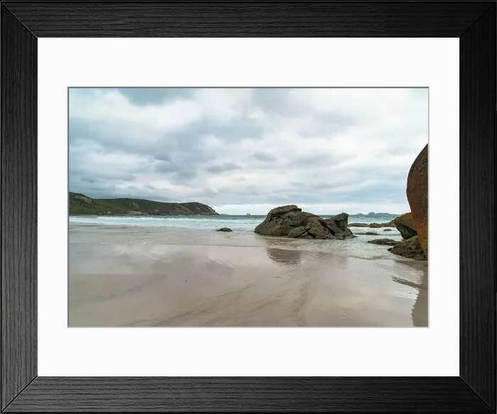 Framed Print : A view of Squeaky Beach | Wilson's Promontory National Park | Victoria | Australia Framed Print : A view of Squeaky Beach | Wilson's Promontory National Park | Victoria | Australia