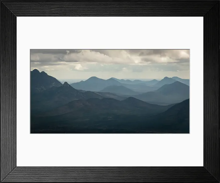 Framed Print : Sitrling Ranges Framed Print : Sitrling Ranges