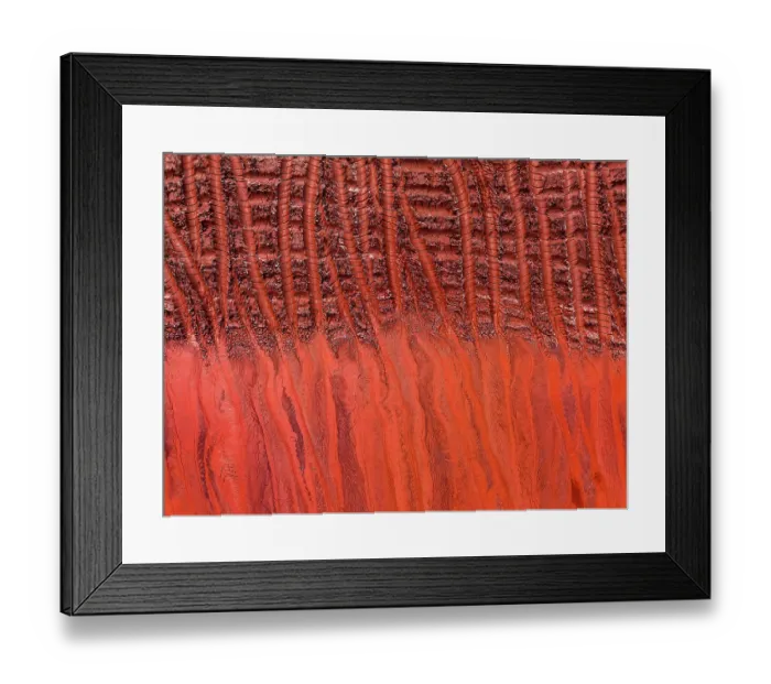 Framed Print : Tire tracks in the tailing pond of an aluminium mine photographed from a drone point of view, Queensland, Australia Framed Print : Tire tracks in the tailing pond of an aluminium mine photographed from a drone point of view, Queensland, Australia