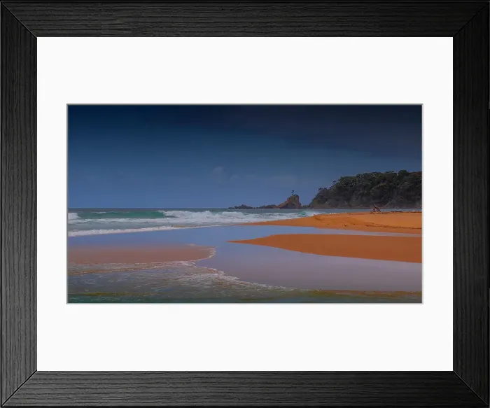 Framed Print : Cuttagee lake and shoreline, South coastline of NSW, Australia Framed Print : Cuttagee lake and shoreline, South coastline of NSW, Australia
