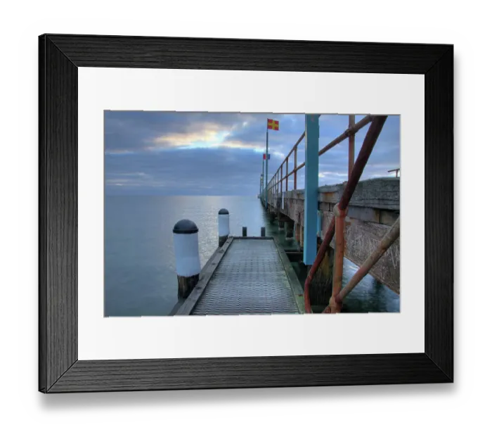 Framed Print : Frankston Pier