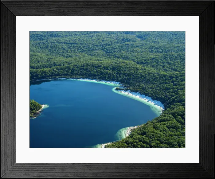 Framed Print : Lake Mackenzie, Fraser Island, K'gari Framed Print : Lake Mackenzie, Fraser Island, K'gari
