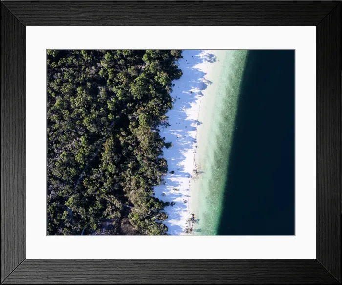 Framed Print : Lake Mackenzie, Fraser Island, K'gari Framed Print : Lake Mackenzie, Fraser Island, K'gari