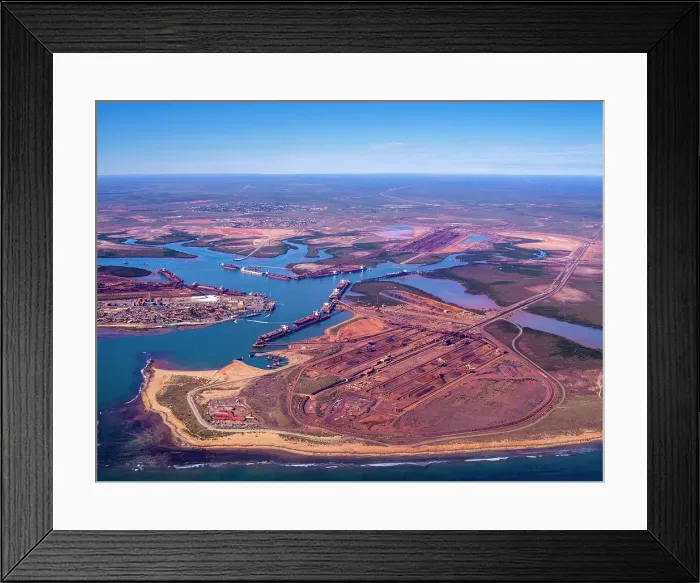 Framed Print : Port Hedland