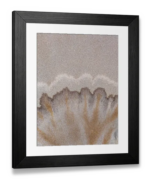 Framed Print : Tributary from the King River shot from an overhead perspective, The Kimberley, Western Australia, Australia