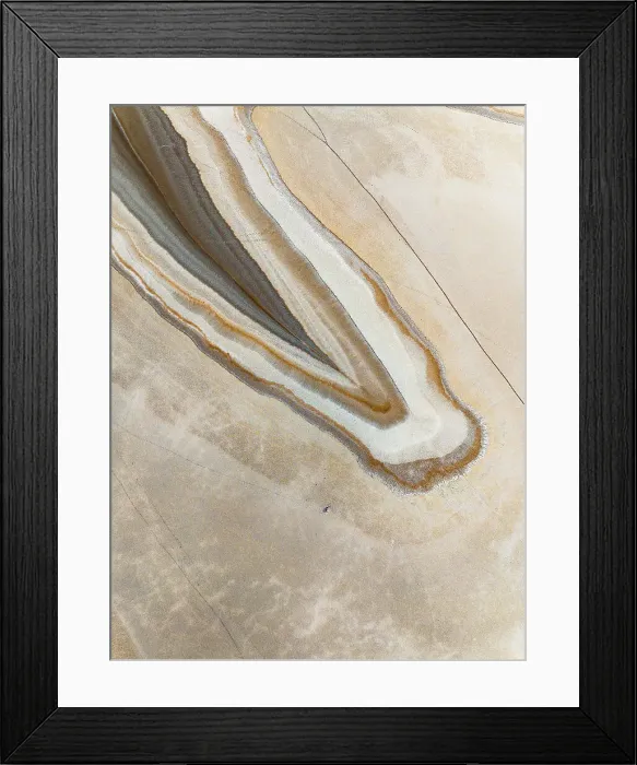Framed Print : Minimal drone shot at the edge of a river tributary, The Kimberley, Western Australia, Australia Framed Print : Minimal drone shot at the edge of a river tributary, The Kimberley, Western Australia, Australia