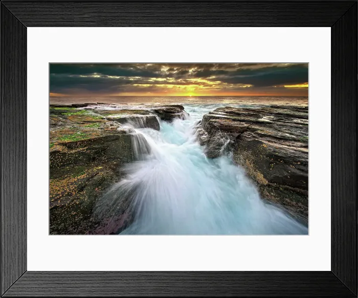 Framed Print : Narabeen Beach, Sydney