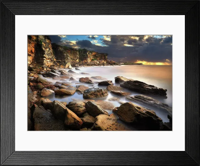Framed Print : Coogee Beach, Sydney