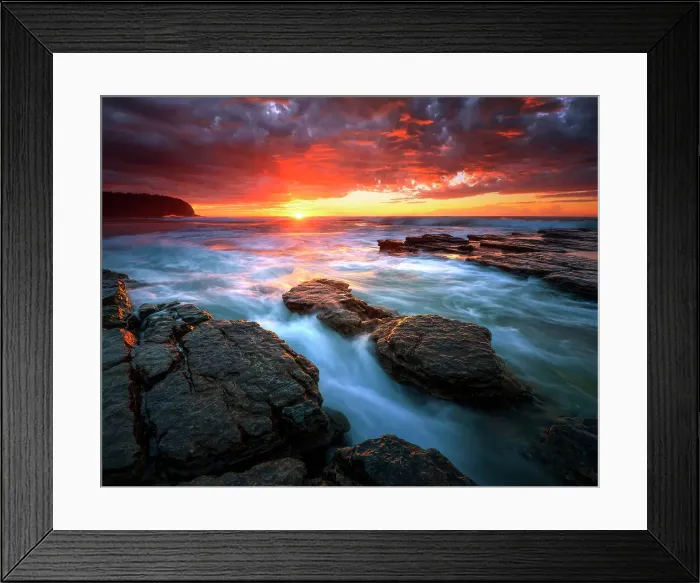 Framed Print : Turimetta beach, Sydney Framed Print : Turimetta beach, Sydney