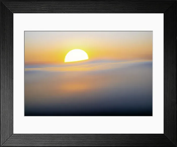 Framed Print : Sunset On Water Framed Print : Sunset On Water