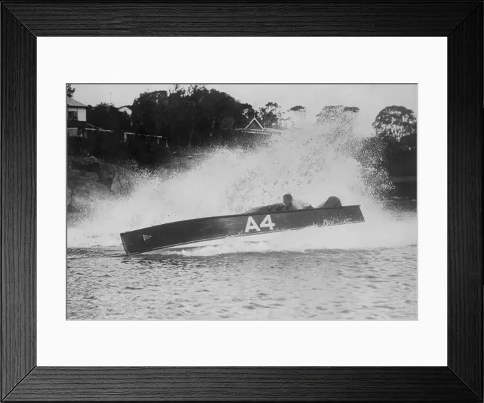 Framed Print : Speed Boat Framed Print : Speed Boat