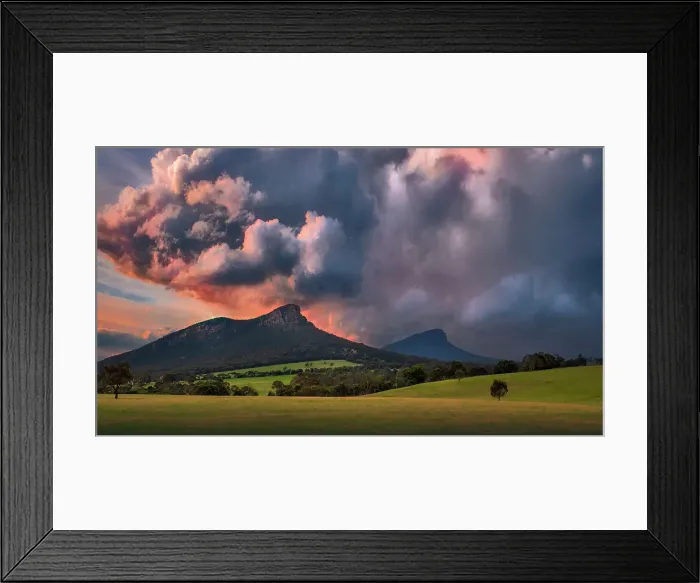 Framed Print : Winter Light, central-Victoria, Australia Framed Print : Winter Light, central-Victoria, Australia