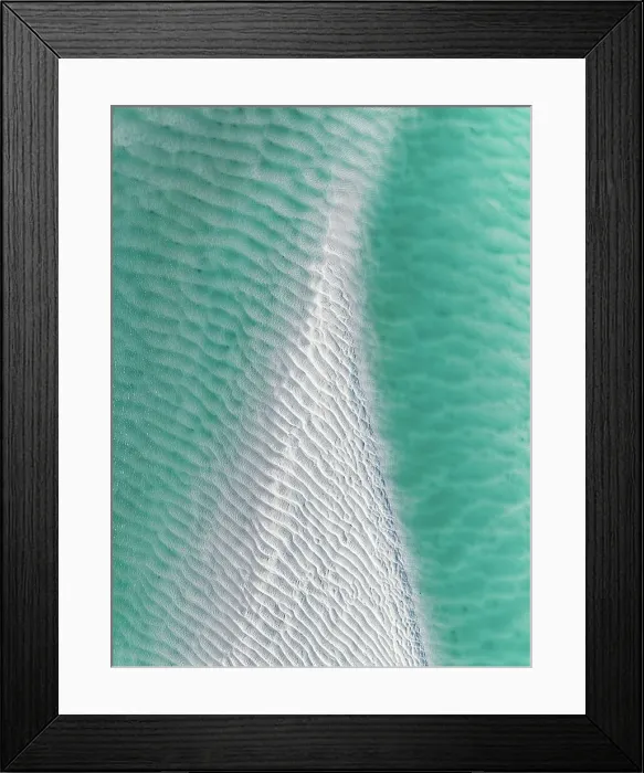 Framed Print : Sandbar in Willie Creek estuary photographed from a drone point of view, The Kimberley, Western Australia, Australia Framed Print : Sandbar in Willie Creek estuary photographed from a drone point of view, The Kimberley, Western Australia, Australia