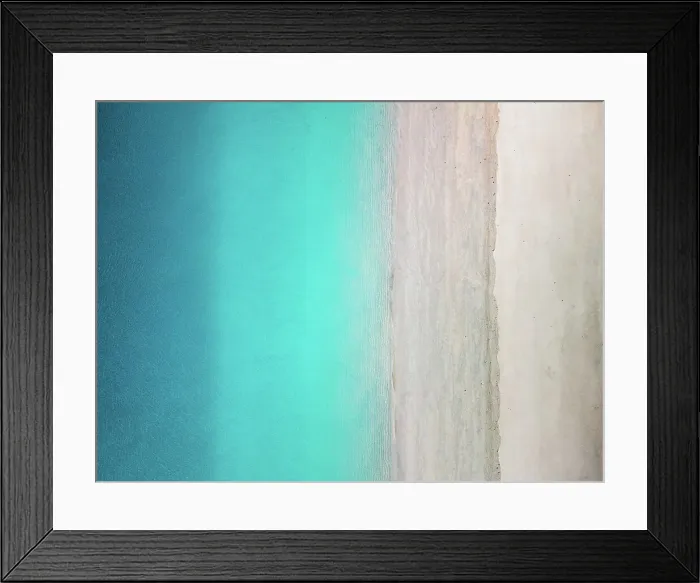 Framed Print : Drone image looking down on a remote beach in the Kimberley, Western Australia, Australia Framed Print : Drone image looking down on a remote beach in the Kimberley, Western Australia, Australia