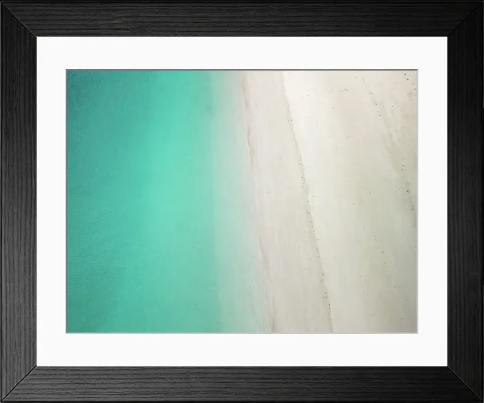 Framed Print : Remote beach in The Kimberley photographed from a drone, Western Australia, Australia Framed Print : Remote beach in The Kimberley photographed from a drone, Western Australia, Australia