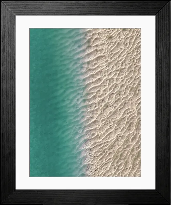 Framed Print : Composed drone image showing a textured beach in Willie Creek, The Kimberley, Western Australia, Australia Framed Print : Composed drone image showing a textured beach in Willie Creek, The Kimberley, Western Australia, Australia