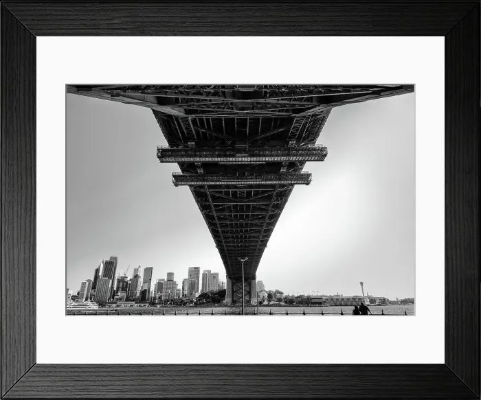 Framed Print : Under the Bridge Framed Print : Under the Bridge