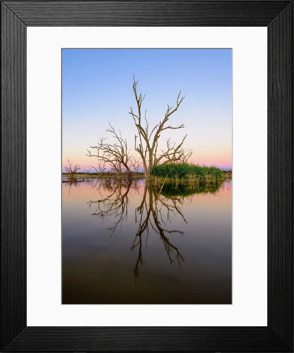 Framed Print : Dusk Rainbow Framed Print : Dusk Rainbow