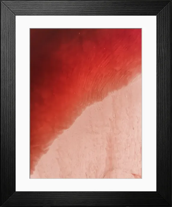 Framed Print : Overhead photo showing mine tailings, Perth, Western Australia, Australia Framed Print : Overhead photo showing mine tailings, Perth, Western Australia, Australia