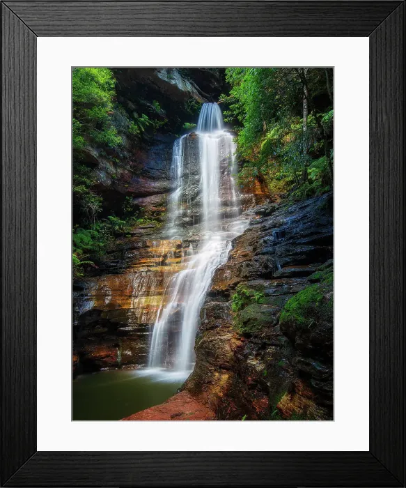 Framed Print : Empress Falls