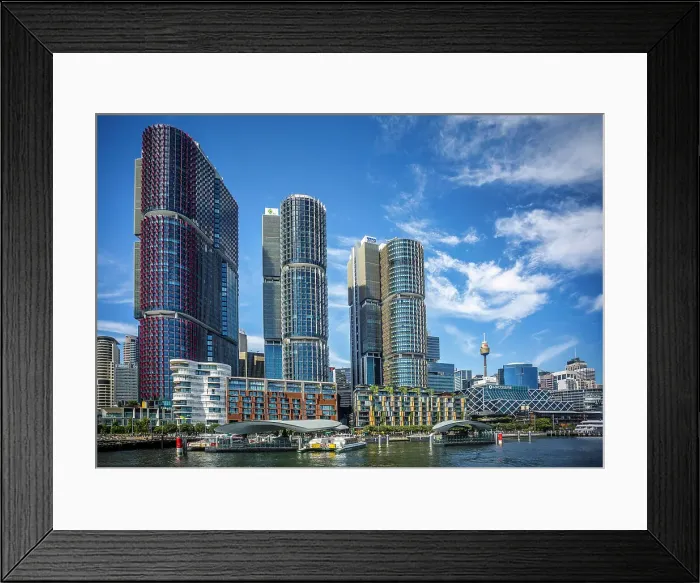 Framed Print : Sydney International Towers