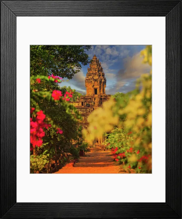 Framed Print : Bakong temple Cambodia Framed Print : Bakong temple Cambodia